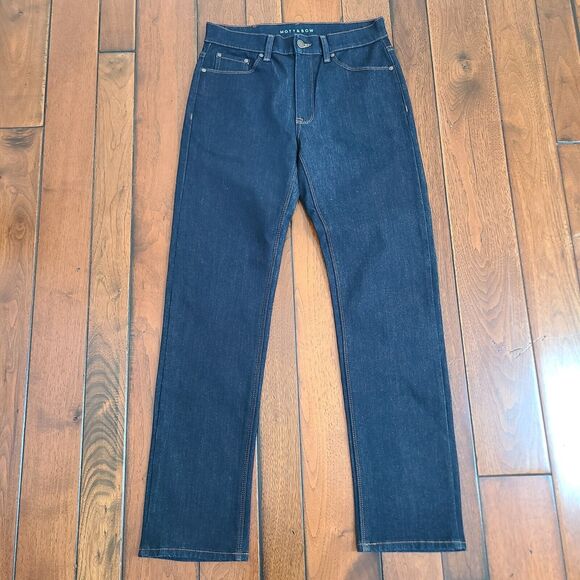 Mott & Bow Jeans Men’s 30x30 Slim Dark Blue Denim NEW - Picture 1 of 9